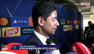 Nasser Al-Khelaïfi : « Il est trop tôt pour dire que l'on va aller chercher une troisième étoile » - Foot - Ligue des champions - PSG