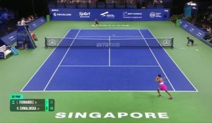 Singapour - Fernandez renverse Chwalinska et file en finale