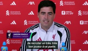 Andoni Iraola « très heureux » de l'arrivée de Bradley Barcola - Foot - Premier League - Liverpool