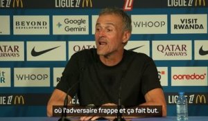 PSG - Enrique : "On méritait clairement de gagner"