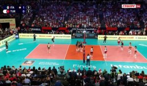 Le replay de la finale Italie - Turquie - Volley - EuroVolley (F)