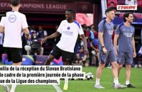 Le groupe du PSG quasi au complet avant d'affronter le Slovan Bratislava en Ligue des champions - Foot - Ligue des champions