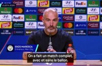 Maresca : « Bouaddi a été excellent » - Foot - Ligue des champions