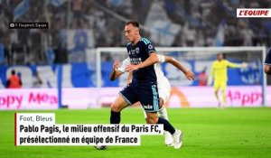 Pablo Pagis, le milieu offensif du Paris FC, présélectionné en équipe de France - Foot - Bleus