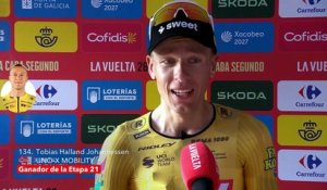 Tour d'Espagne 2026 - Tobias Johannessen : "Je ne m’attendais vraiment pas à gagner aujourd’hui"