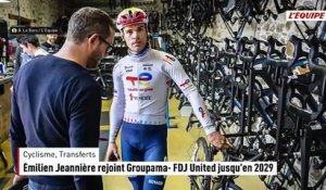Émilien Jeannière rejoint Groupama- FDJ United jusqu'en 2029 - Cyclisme - Transferts