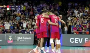 Le résumé vidéo de France - Roumanie - Volley - Euro (H)
