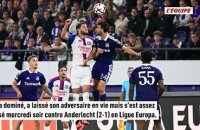 Une très bonne entame puis des sueurs : l'OL démarre sa campagne européenne avec une victoire à Anderlecht en Ligue Europa - Foot - Ligue Europa