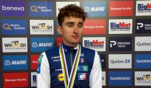 Championnats du Monde UCI Montréal 2026 - Paul Seixas après sa médaille de bronze sur le contre-la-montre (en anglais)