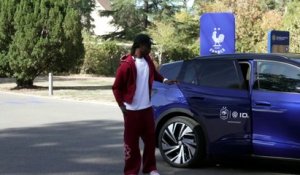 L'arrivée des Bleus à Clairefontaine - Foot