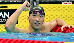 À seulement 17 ans, le Japonais Shin Ohashi surclasse la concurrence et établit un nouveau record du monde du 200 m brasse - Natation - Jeux asiatiques