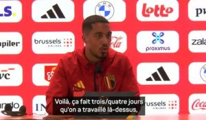 Belgique - Tielemans : "Les principes de jeu de van Bommel sont simples et clairs"