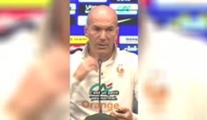 Bleus - Zidane : "Je ressens une immense émotion"