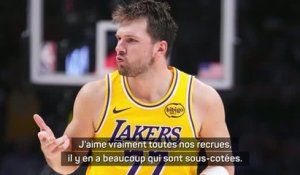 Lakers - Le nouveau leader Doncic après le départ de James : "Je suis prêt"