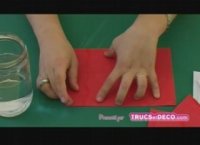 Déchirure maitrisée d'un papier par TrucsetDéco.com