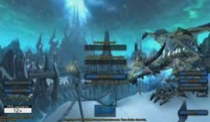 Wrath of the Lich King : Ecran de login