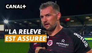 FRANÇOIS CROS FÉLICITE SES JEUNES COÉQUIPIERS APRÈS LA VICTOIRE DE TOULOUSE À CASTRES
