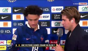 Maghnes Akliouche après France-Belgique : « C'est bien de finir ce rassemblement sur une victoire » - Foot - Ligue des nations - Bleus
