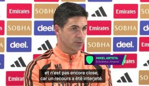 Arsenal - Arteta sur Manchester City : "Il faut respecter la procédure"