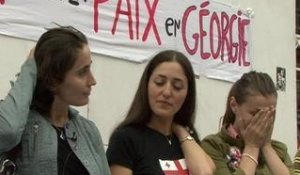 A Paris, Marika chante pour la paix en Géorgie