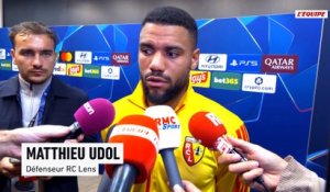 Matthieu Udol, après Lens-Sporting : « On est tombés face à une équipe plus expérimentée » - Foot - Ligue des champions - Lens