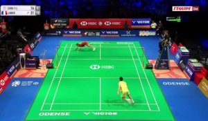Alex Lanier et Christo Popov qualifiés pour les demi-finales de l’Open du Danemark, le second sans jouer après le forfait de son adversaire - Badminton