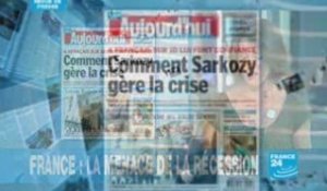 France: La menace de la récession