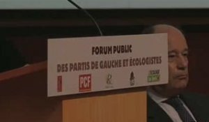 Reportage : 1er forum des partis de gauche et écologistes