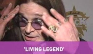 Tributes to Ozzy Osbourne as he's crowned a 'Living Legend'