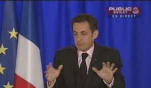 Discours N.Sarkozy & le fonds souverain