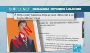 Madagascar: réactions anti-Rajoelina sur la Toile