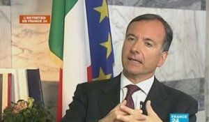 Franco Frattini, Ministre des affaires étrangères italien