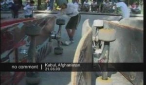 Des skateboard dans les rue de Kaboul