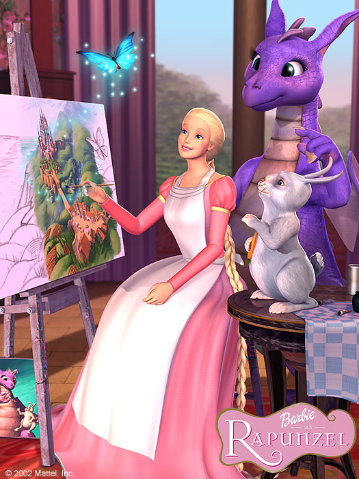 barbi princesse raiponce