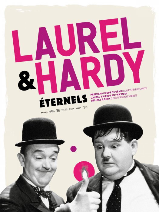Laurel et Hardy Premiers coups de génie : Affiche