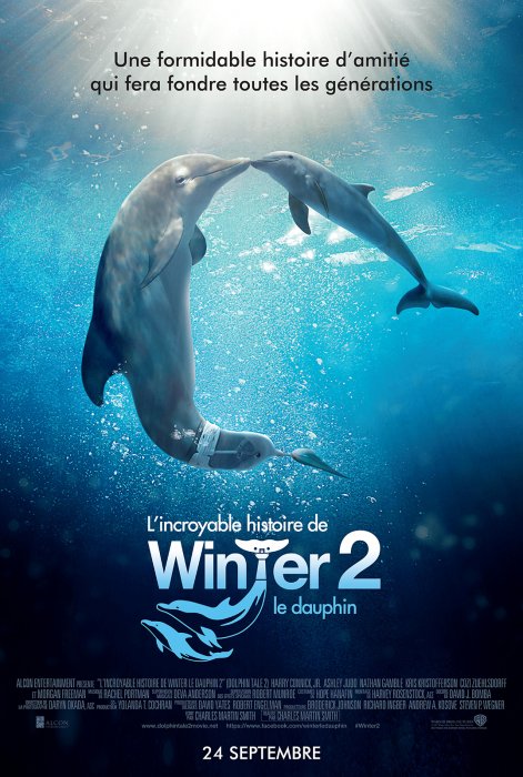 L&apos;Incroyable Histoire de Winter le dauphin 2 : Affiche