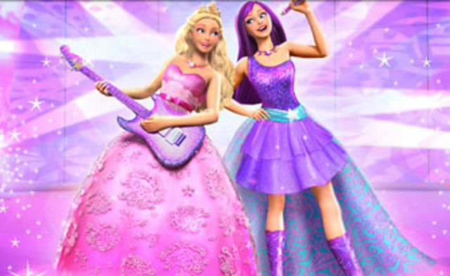 barbie et la princesse et la popstar