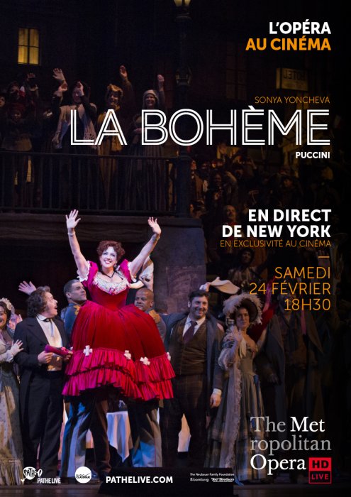 La Bohème (Met-Pathé live) : Affiche