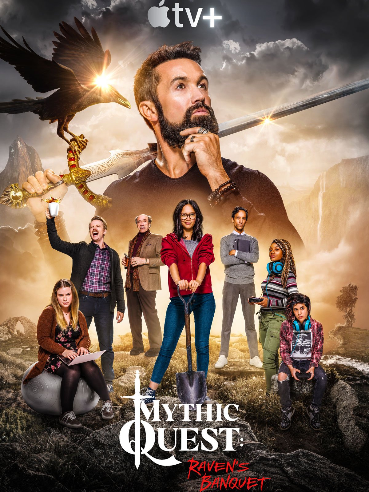 Mythic Quest : Le Festin du Corbeau : Affiche