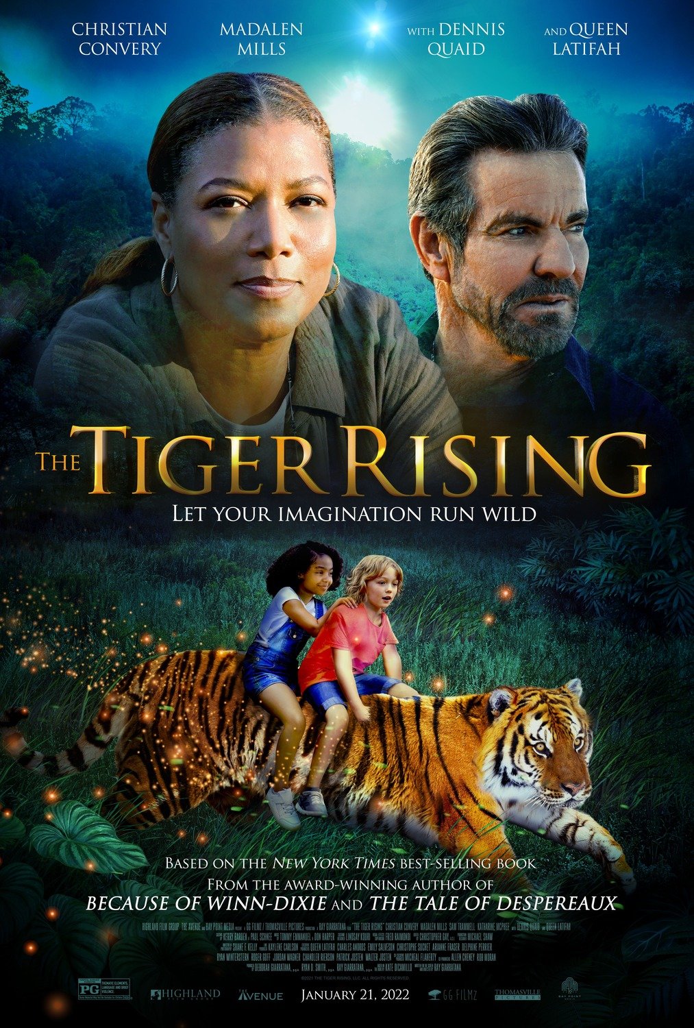 Le Tigre et l'enfant : Affiche