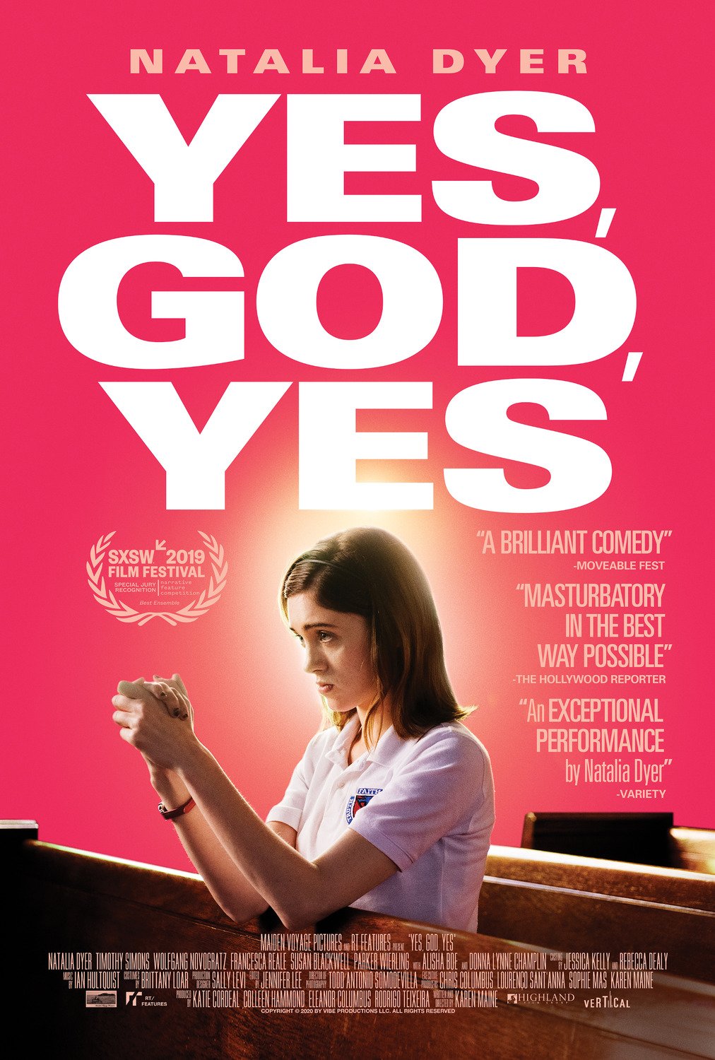 Yes, God, Yes : Affiche