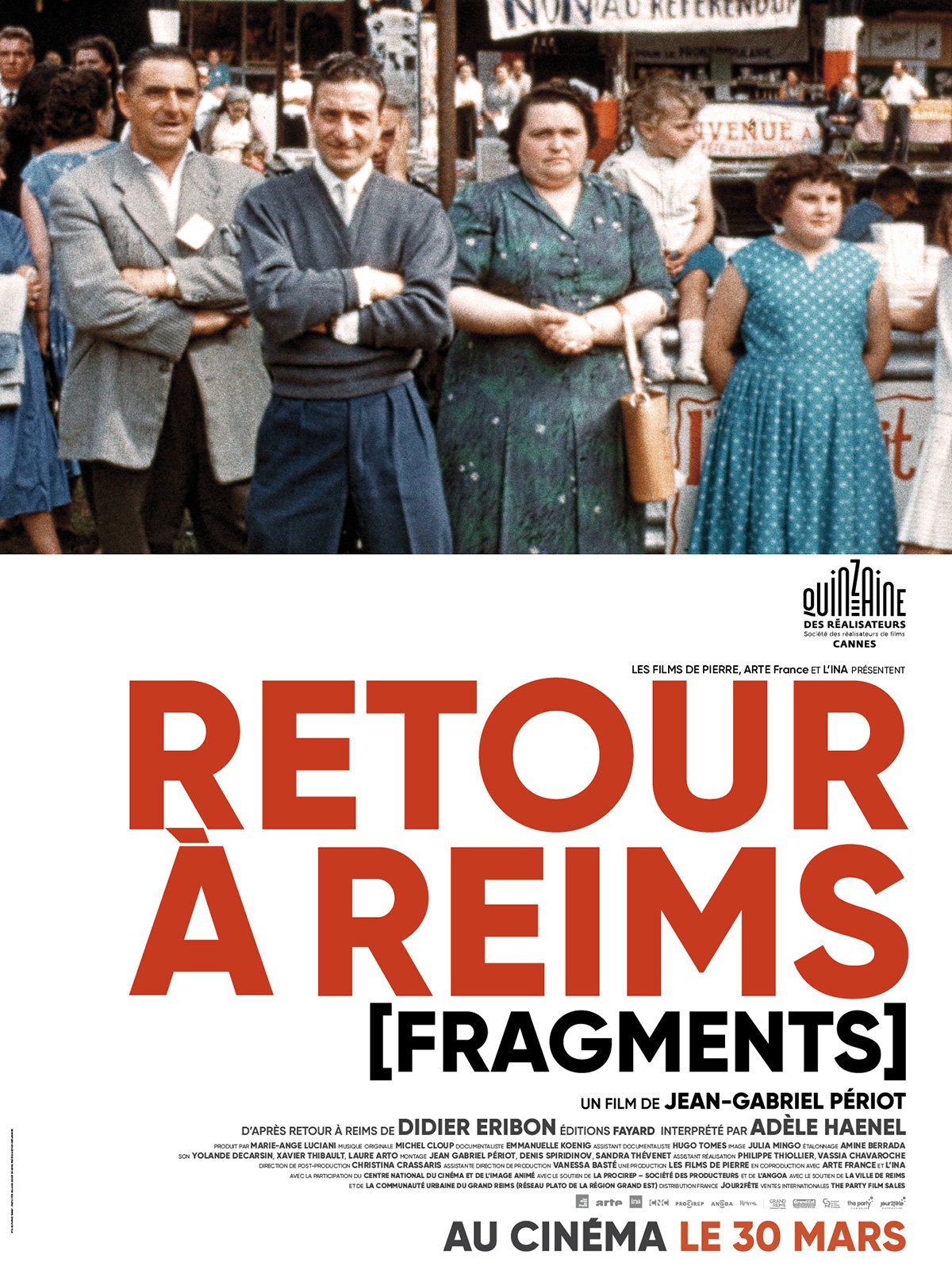 Retour à Reims (Fragments) : Affiche