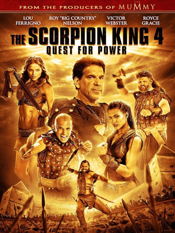 Le Roi Scorpion 4 - La quête du pouvoir : Affiche