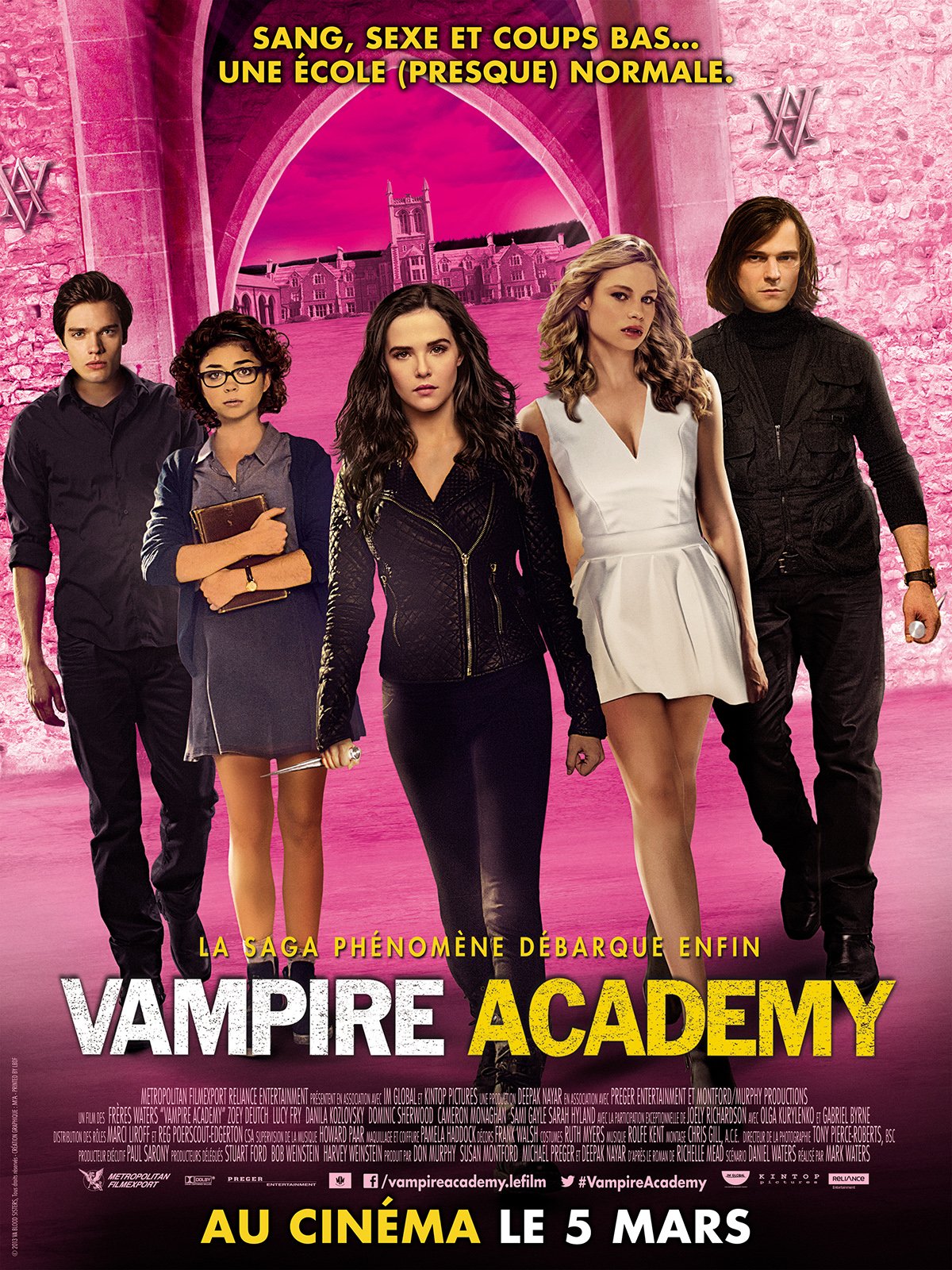 Vampire Academy : Affiche