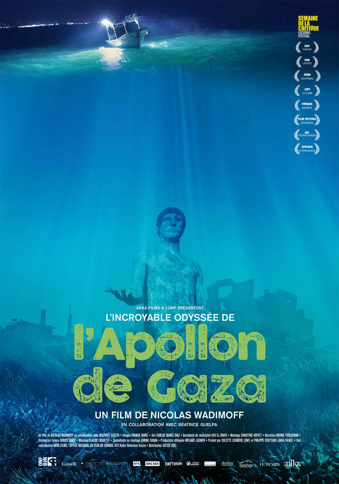 L'Apollon de Gaza : Affiche
