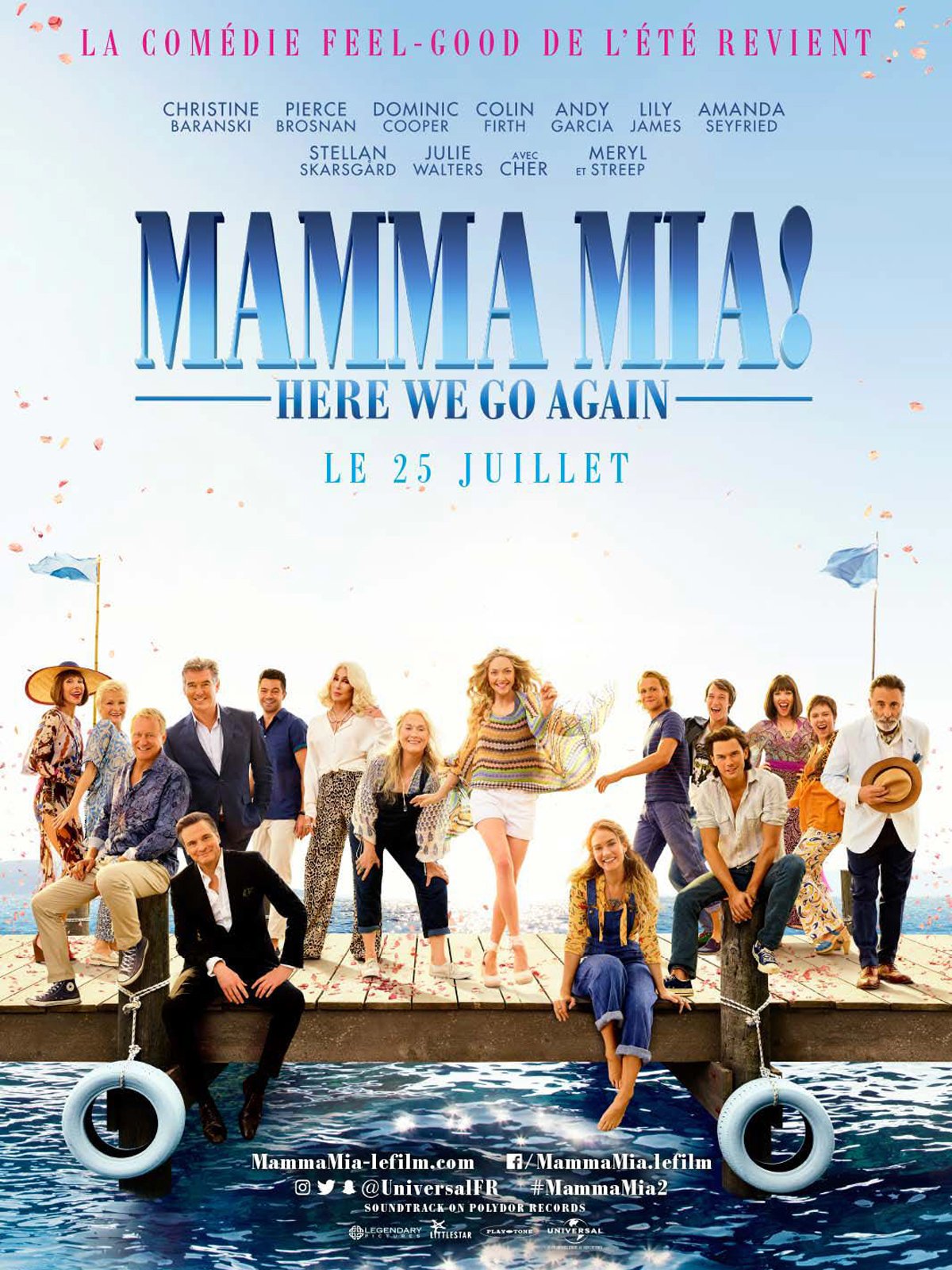 Mamma Mia! Here We Go Again : Affiche