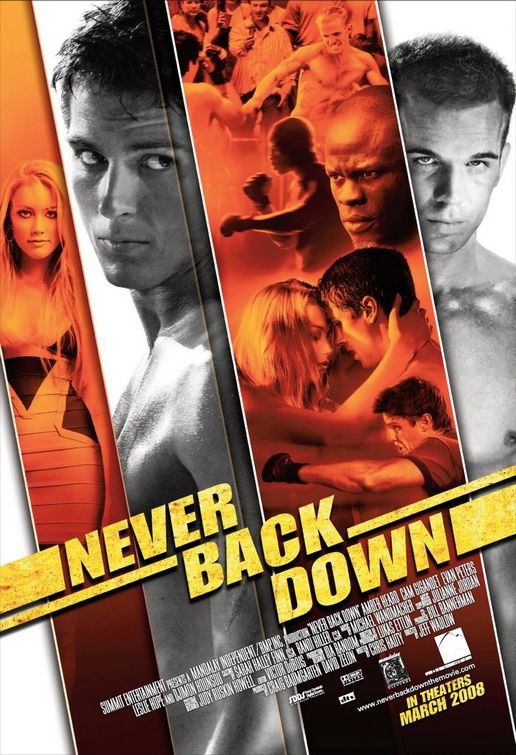 Never Back Down : Affiche