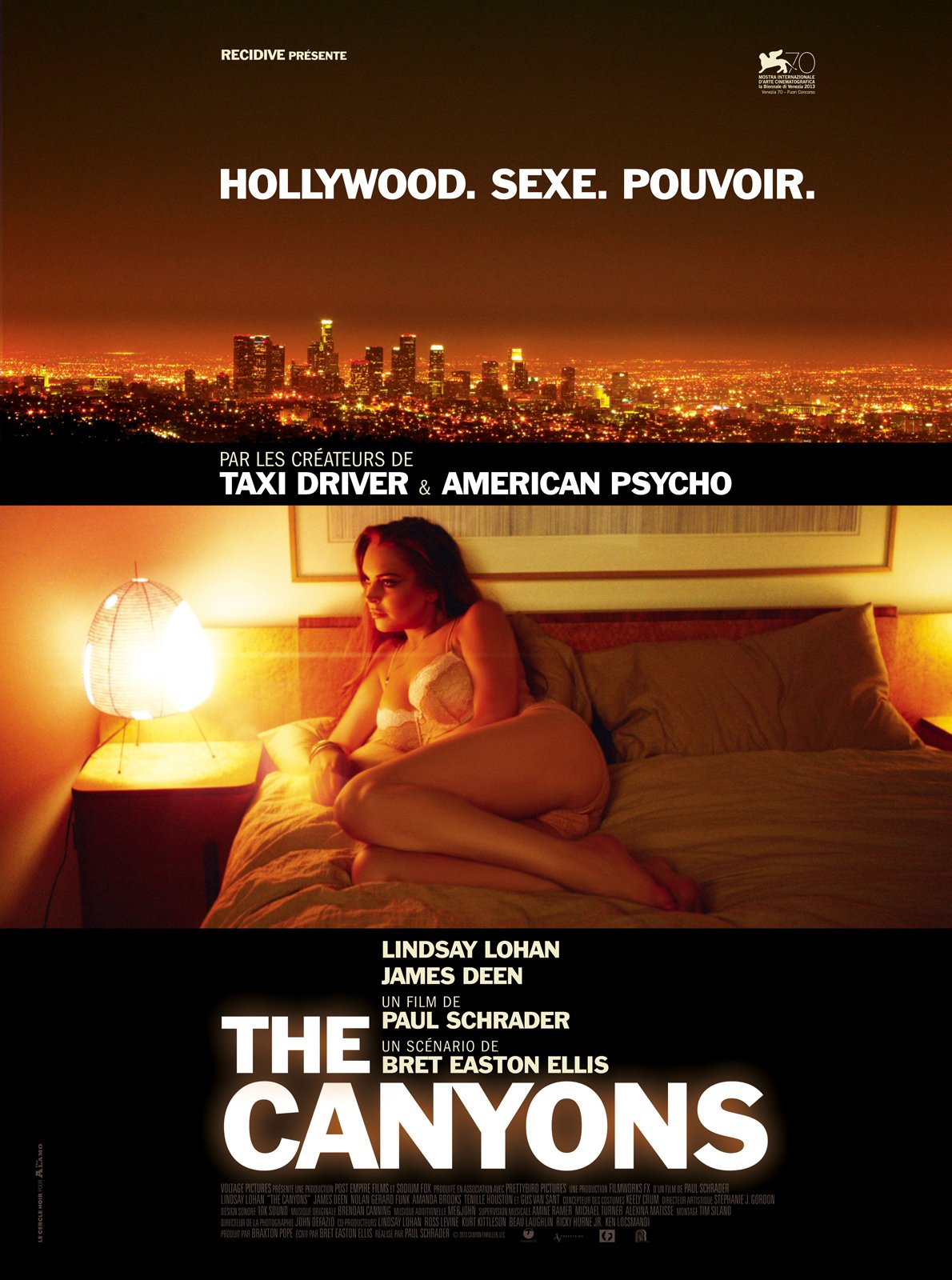The Canyons : Affiche