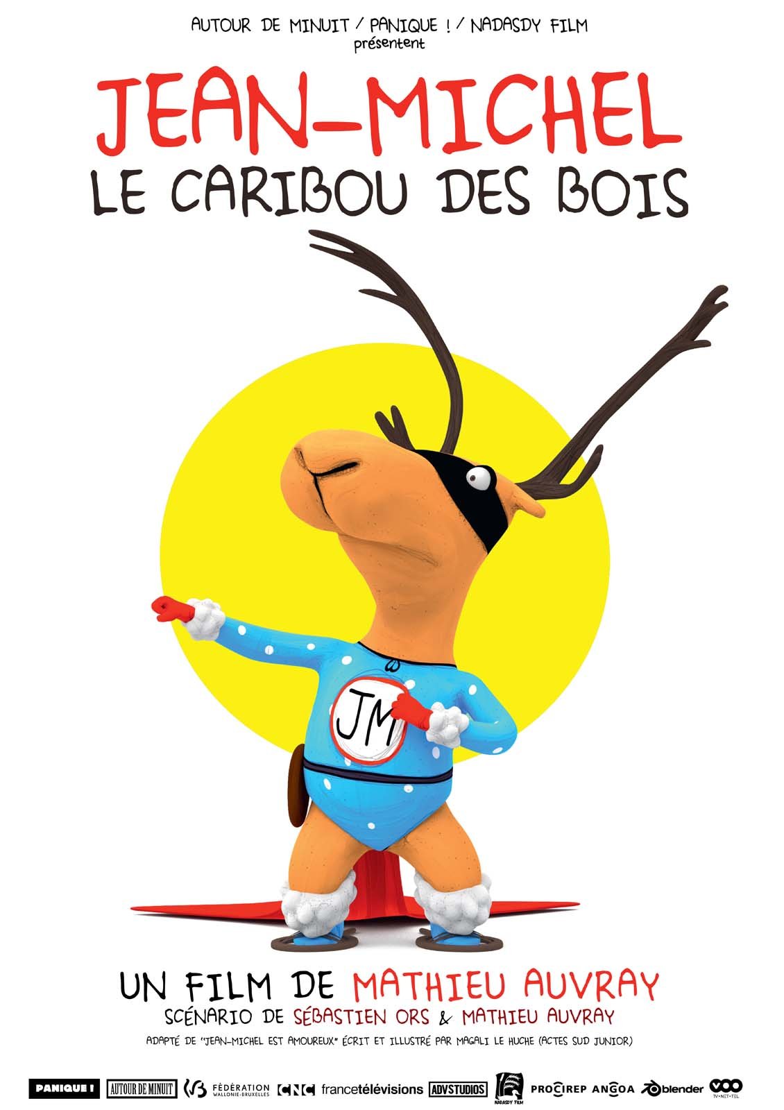 Jean-Michel le caribou des bois : Affiche