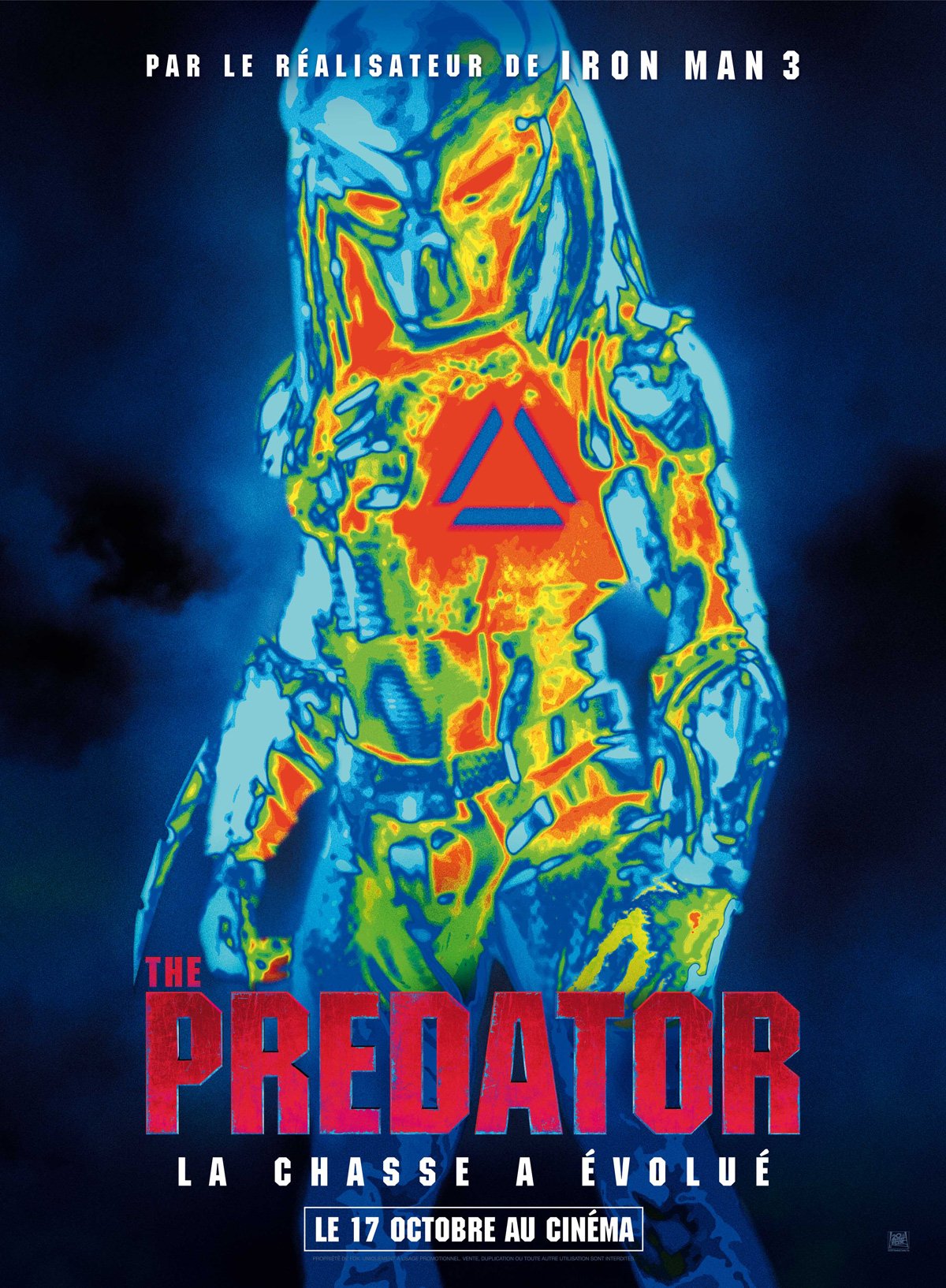 The Predator : Affiche